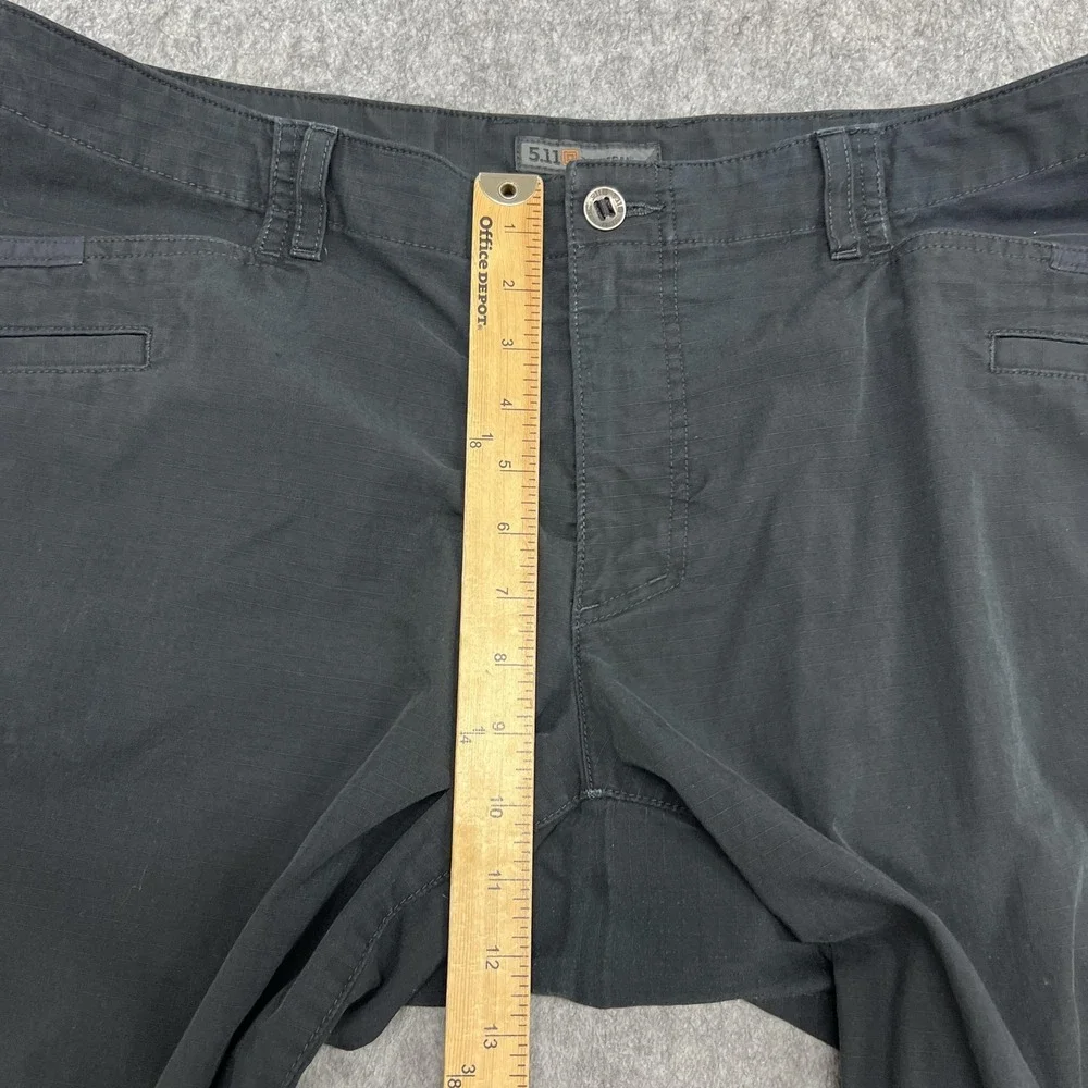 511 Tactical Pants Mens 40x34 Black Chino Ripstop‎ Straight Workwear FITs39x32